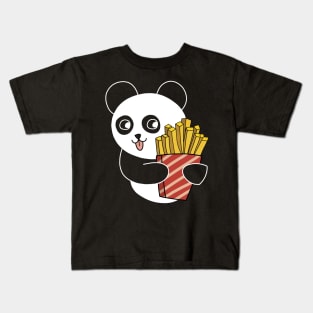 The Panda's Fries Kids T-Shirt